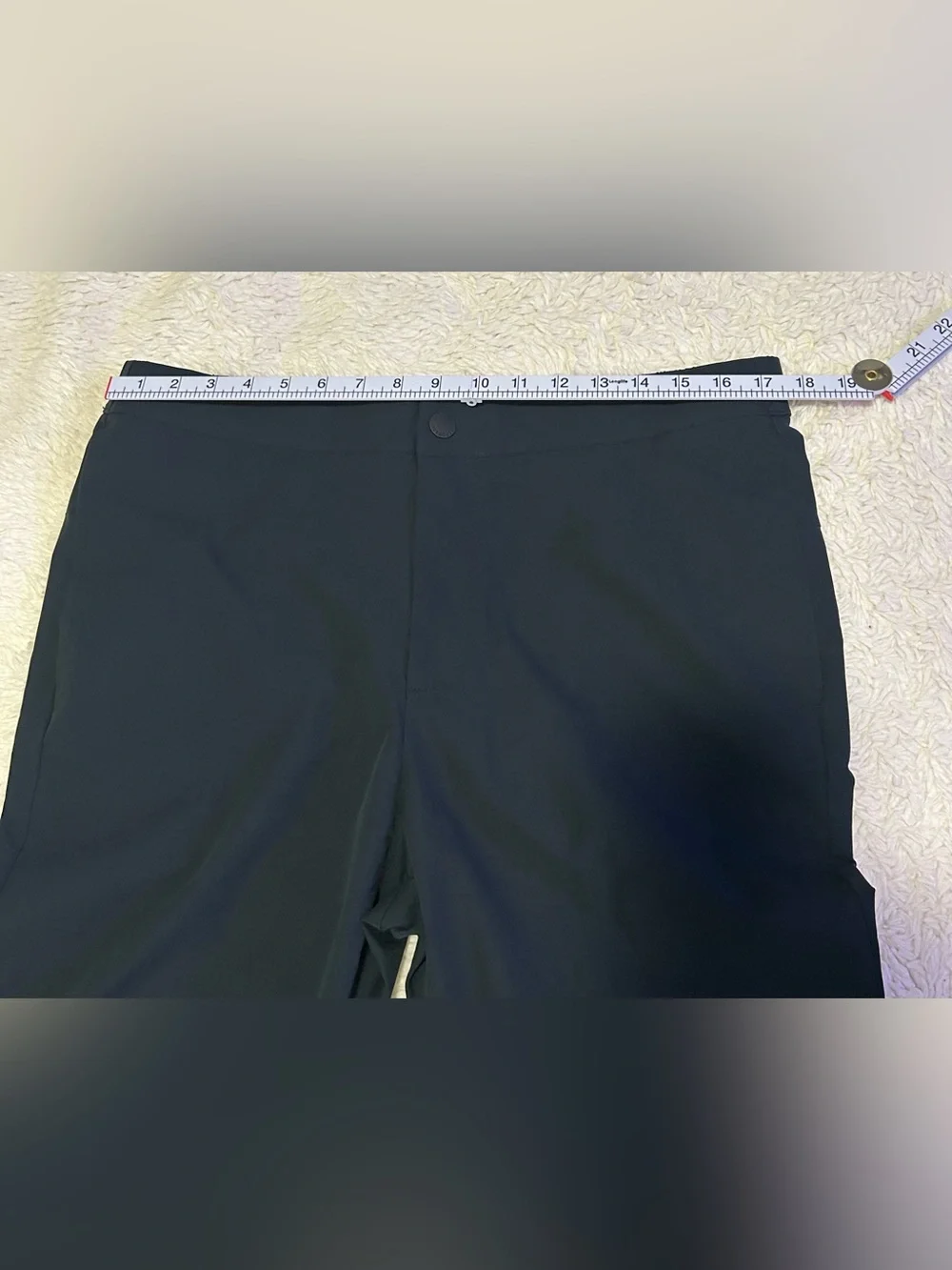 Banana Republic Performance  Casual Stretch Black Men’s Pants Size 36/30